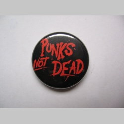 Punks not dead,   odznak 25mm